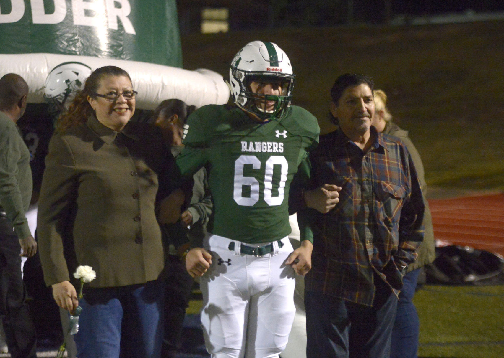 Rudder High School senior night 2019